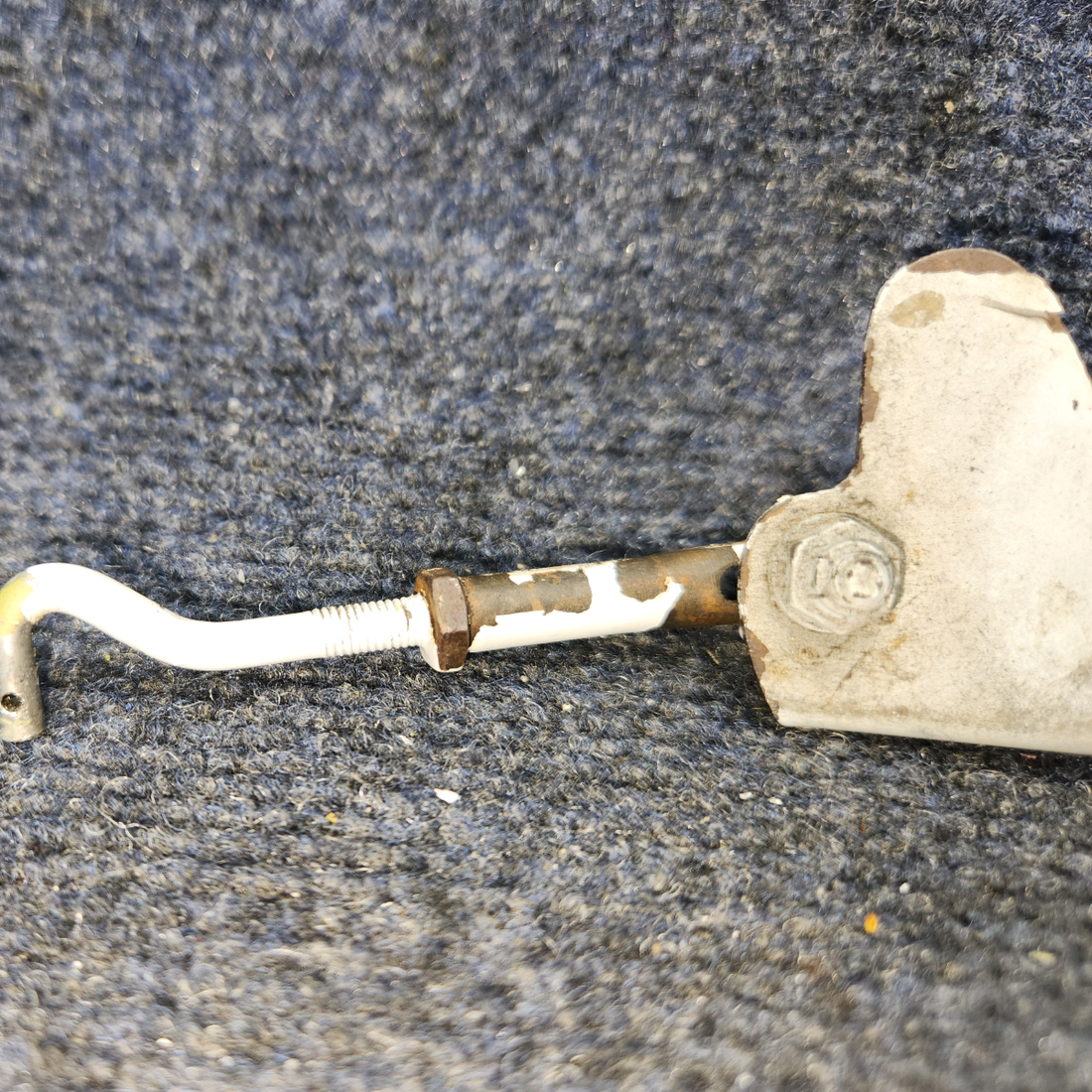 Used aircraft parts for sale, 21103-000 PIPER PA-24-250 Main Gear Switch Mounting Bracket LH