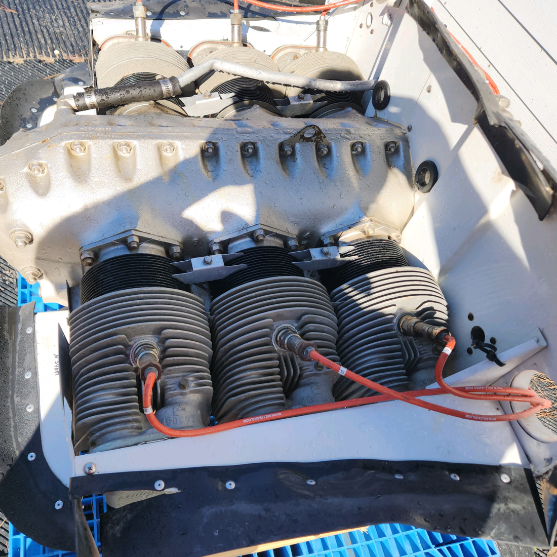 Used aircraft parts for sale, O-300-D Continental O-300-D Cessna 172E Aircraft Engine (Prop-Strike) 285OH