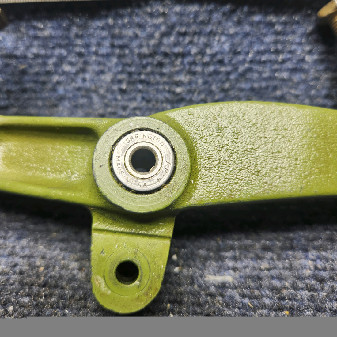 Used aircraft parts for sale, 35-521158-8 Beechcraft F33A AILERON CONTROL BELLCRANK ASSY RH