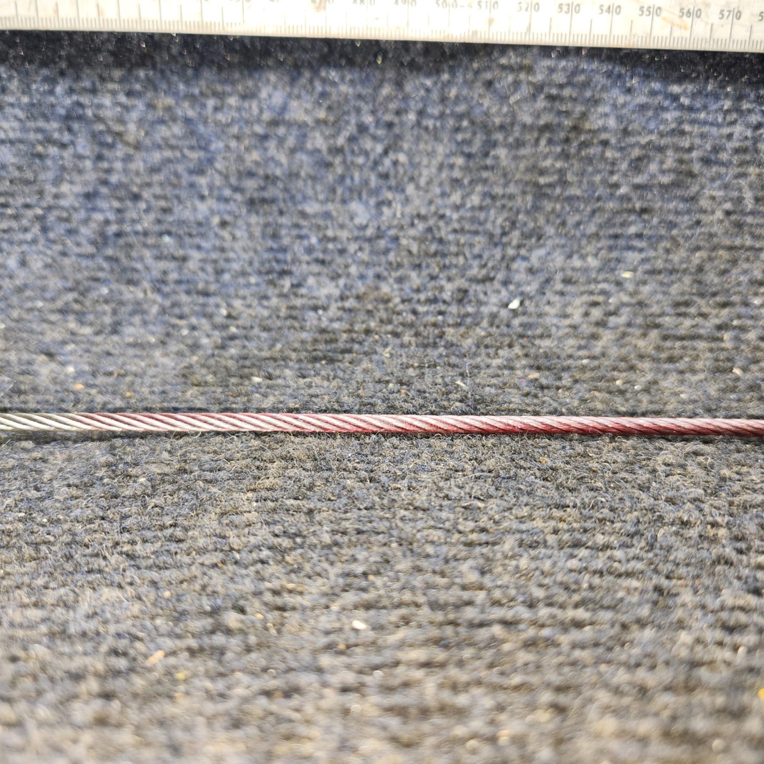 Used aircraft parts for sale, 0510105-152 Cessna Cable Rudder Aft