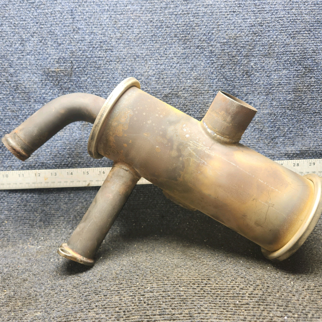 Used aircraft parts for sale, 0450400-3 cessna 150G Muffler Assembly - LH