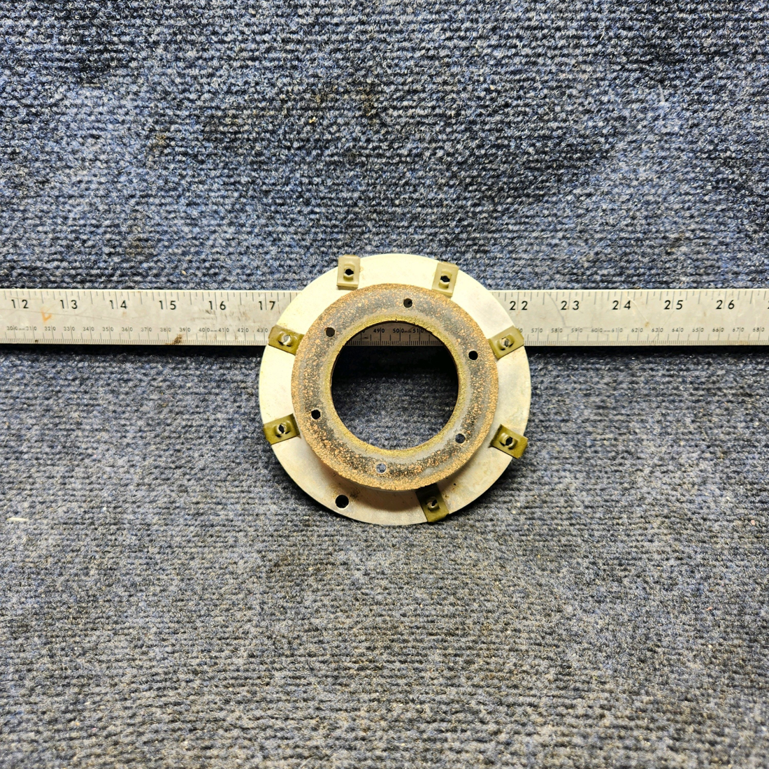 Used aircraft parts for sale, 0523529-1 CESSNA 172K FUEL TANK ADAPTER ASSEMBLY