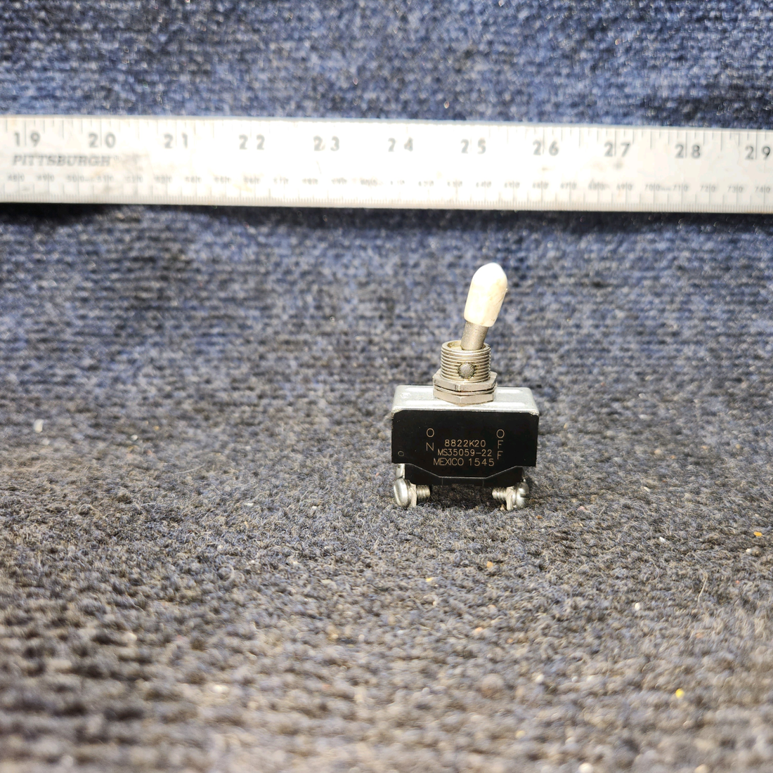 Used aircraft parts for sale, MS35059-22 PIPER PA-24-250 Toggle Switch