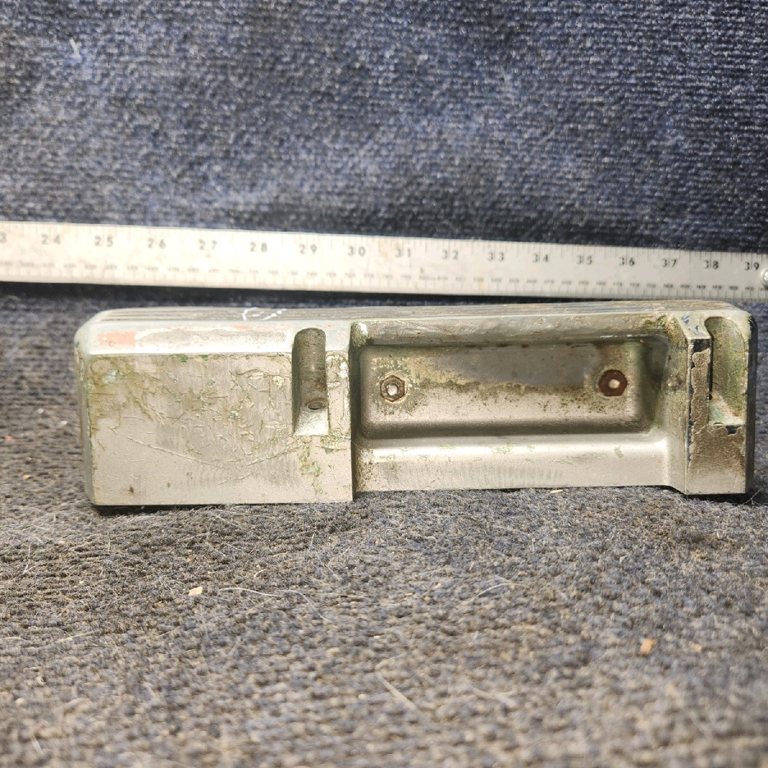 Used aircraft parts for sale, 66710-017 piper PA-28-181 Cabin Armrest Holder Housing