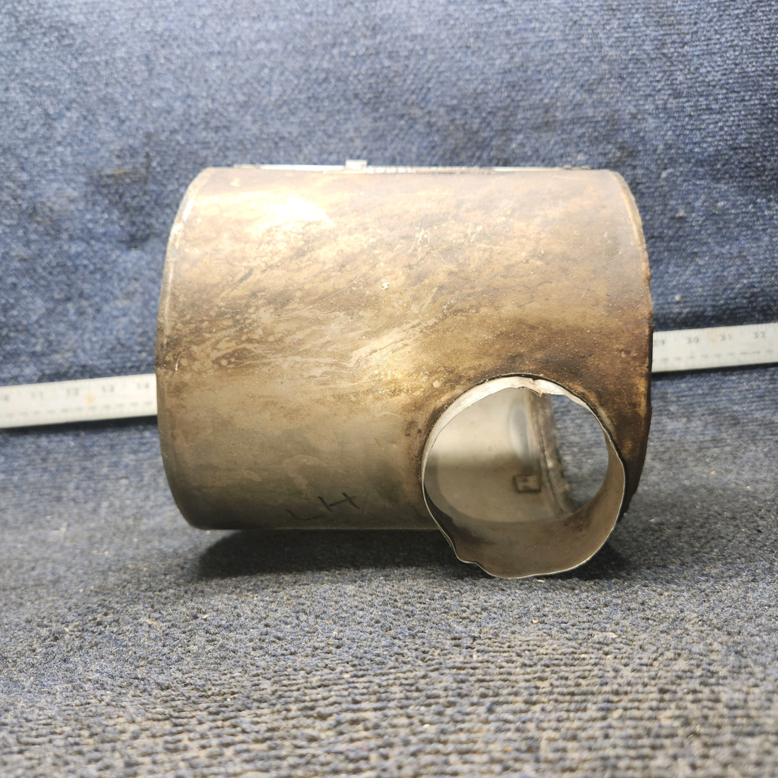 Used aircraft parts for sale, 35-950129-1 BEECHCRAFT F35 Exhaust Shroud Assembly