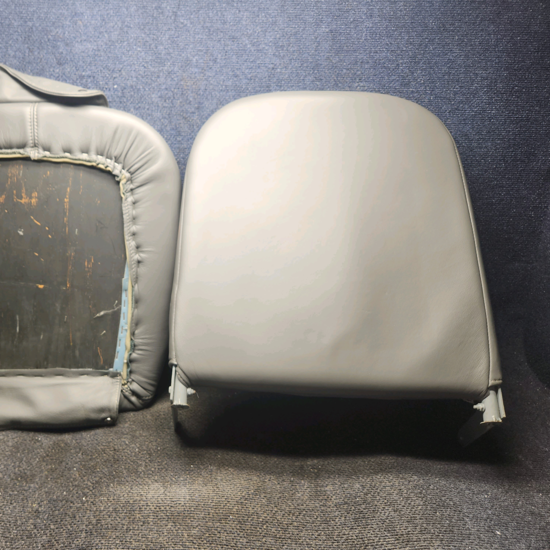 Used aircraft parts for sale, 68061-002, 99359-000, 99358-000 Piper PA-28-140 Complete Seat Upholstery Set with Most Interior Panels