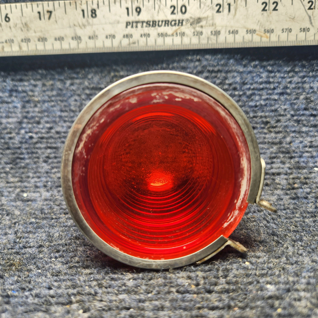 Used aircraft parts for sale, C17325 Beechcraft A23A Musketeer Custom III FLASHING BEACON DOME LENS