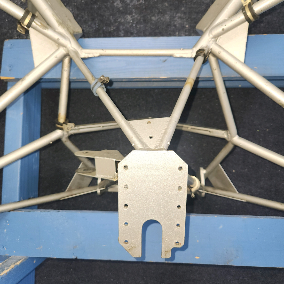 Used aircraft parts for sale, 169-910051-650 Beechcraft A24R Engine Mount Chromoly