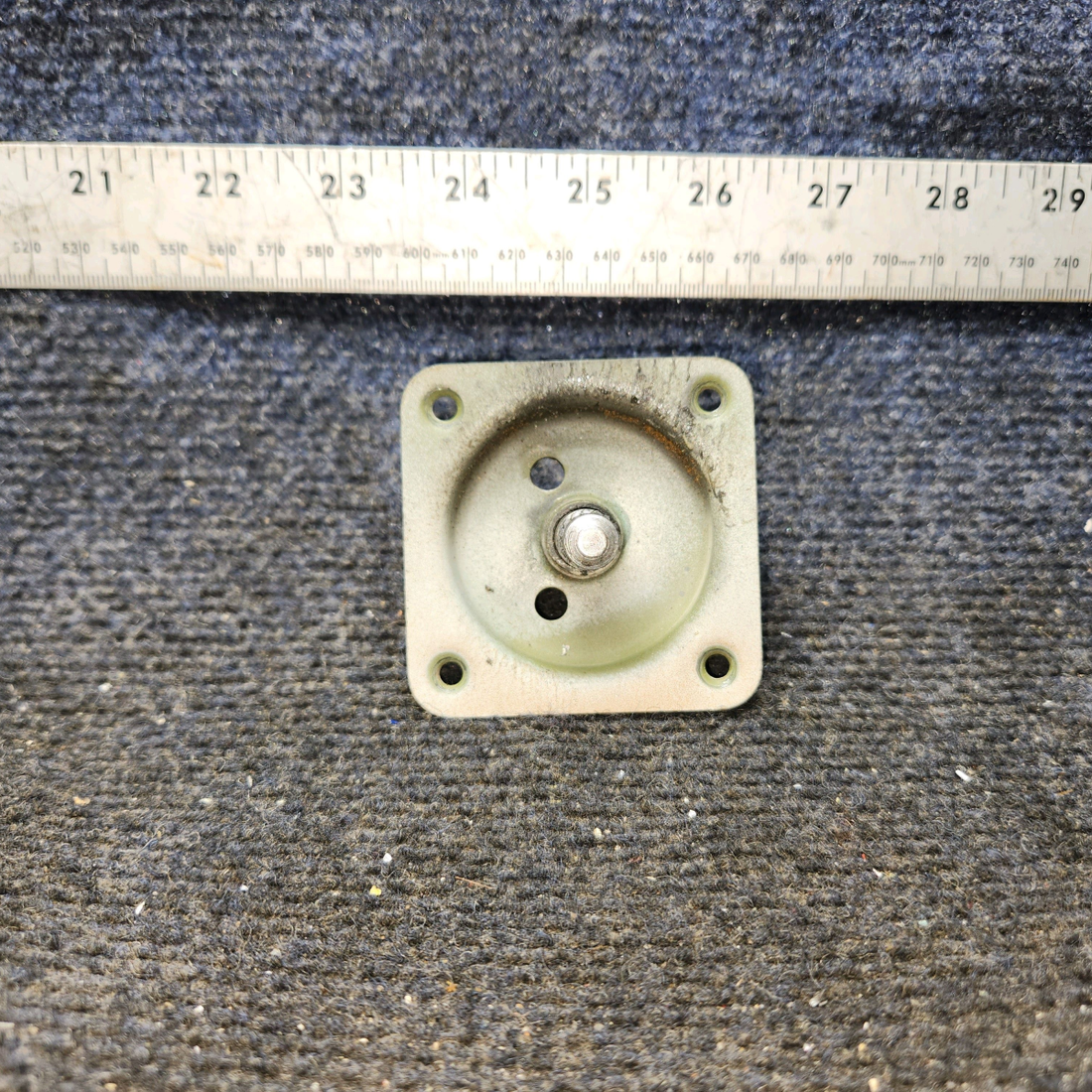 Used aircraft parts for sale, 0413195-3, 0511227-7 Cessna 172E Cabin Door Handle Plate Assembly with Shaft
