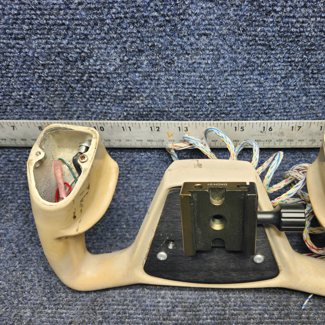 Used aircraft parts for sale, 60-524080-13 Beechcraft F33A PILOT CONTROL WHEEL ASSEMBLY
