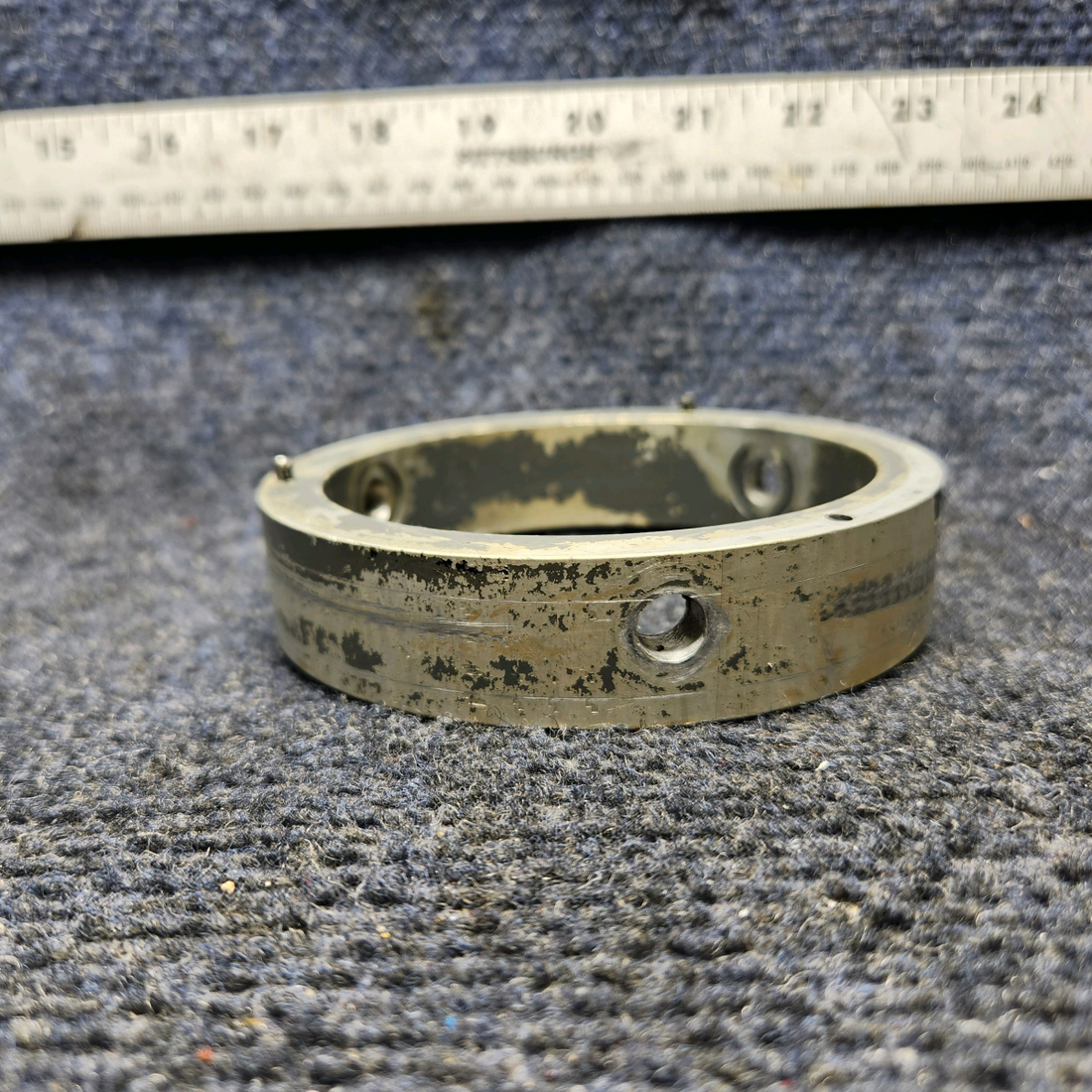 Used aircraft parts for sale, 169-810000-49 Beechcraft A23A Musketeer Custom III NOSE GEAR COLLAR
