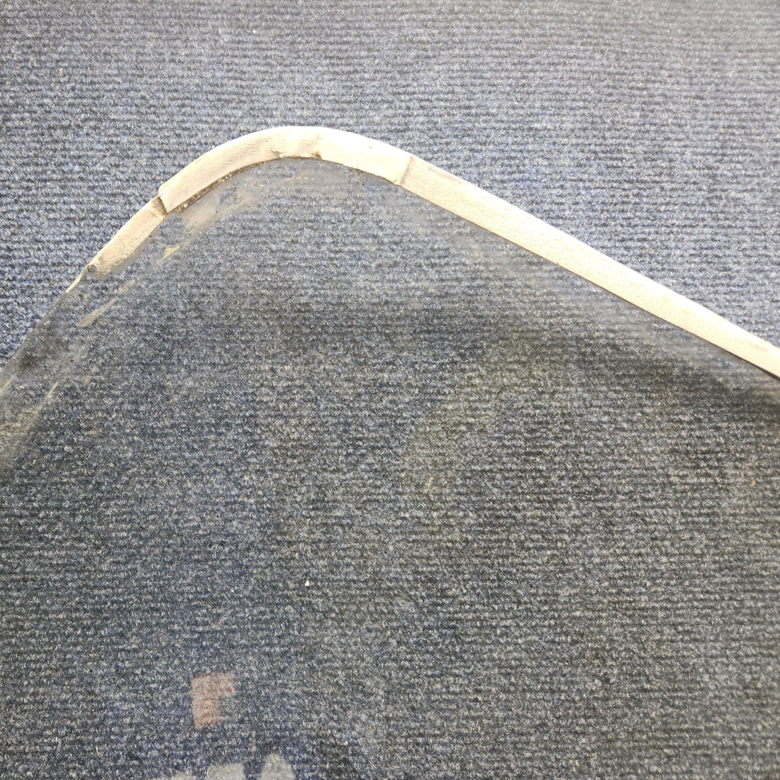 Used aircraft parts for sale, 69220-022 Piper PA32RT-300 Tinted Windshield with OAT Gauge - LH (0.1440")