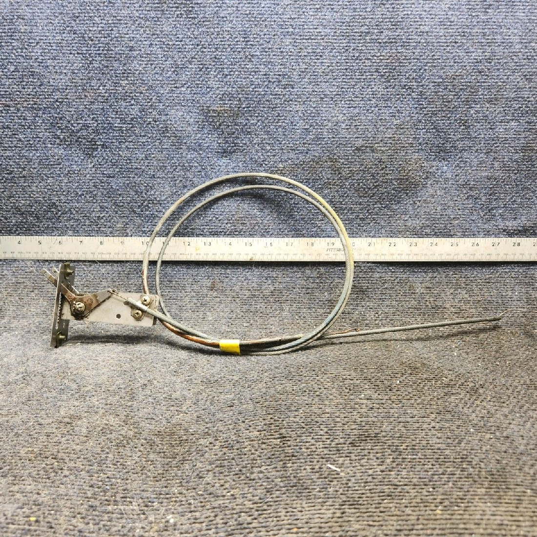 Used aircraft parts for sale, 66980-000 piper PA-28-181 Cabin Heat Control Assembly w/ Cables