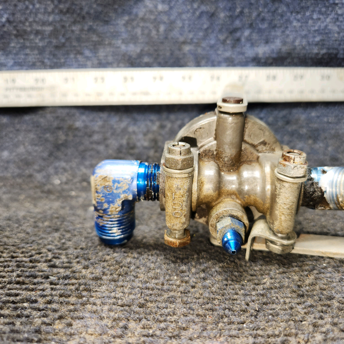 Used aircraft parts for sale, 0511199-33 Garwin 33-199 Cessna 172F Fuel Strainer - Gascolator Assembly