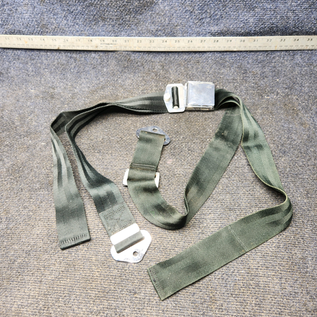 Used aircraft parts for sale, 502985-401 America Safety Beechcraft C23 SUNDOWNER Safety Seat Belt