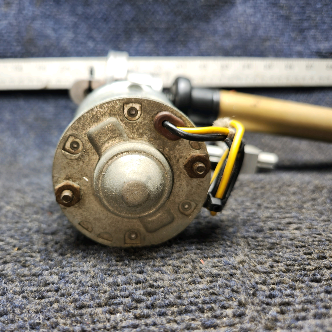 Used aircraft parts for sale, 750097-009,750105-1 Mooney M20J Flap Actuator Assy with Motor - 12V