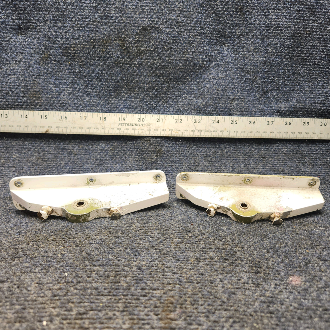 Used aircraft parts for sale, 62645-004 PIPER PA28-140 Stabilator Attachment Fitting Assembly (Pair)