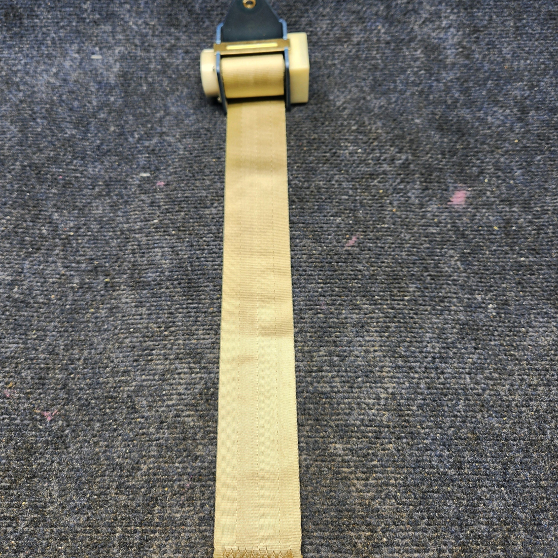 Used aircraft parts for sale, 58-380071-1 America Safety Beechcraft F33A SEAT BELT REEL W/ BELT INERTIA REEL