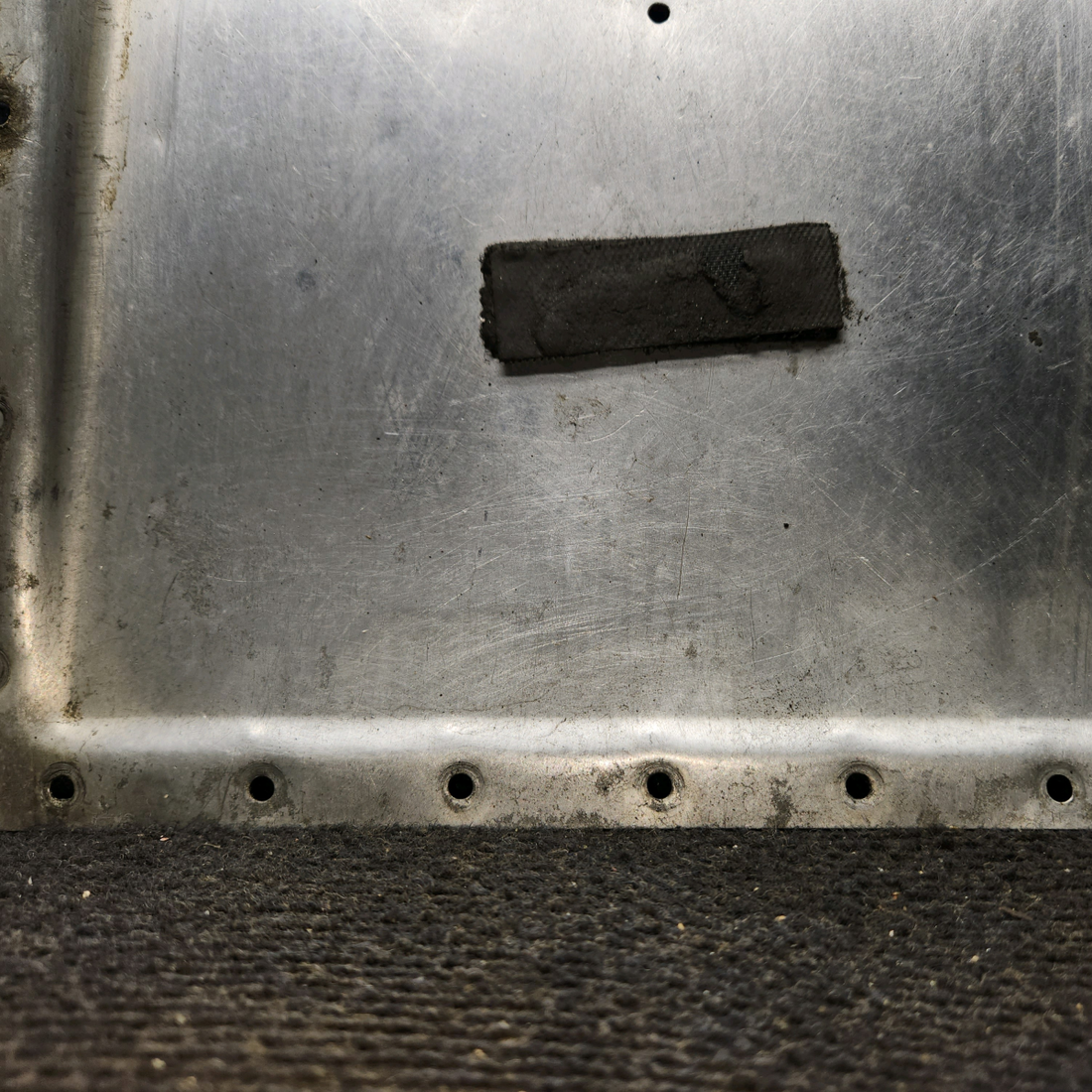 Used aircraft parts for sale, 0413429-1 cessna 150G Front Floorboard Foot Pan – LH