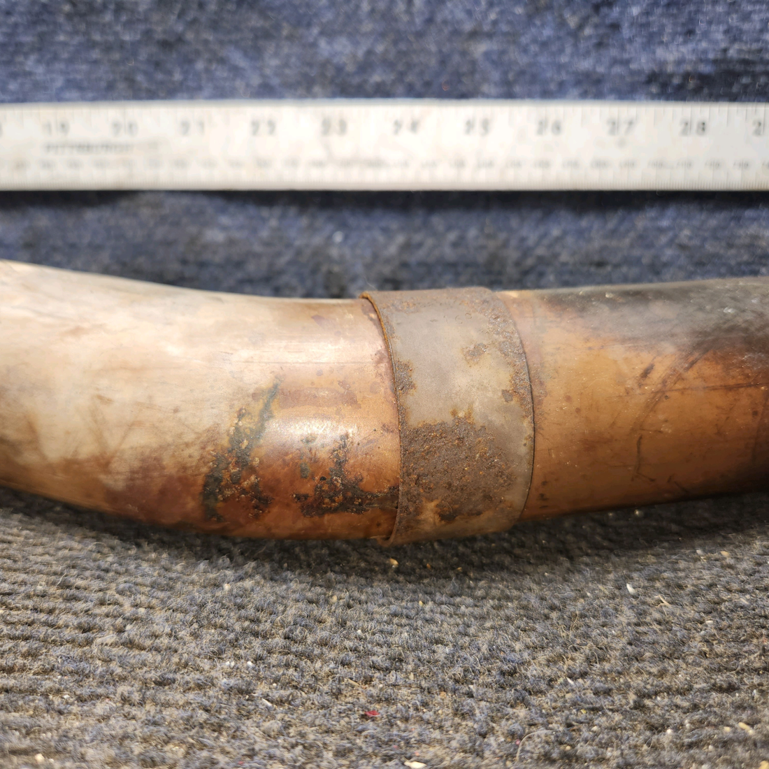 Used aircraft parts for sale, 0450338-66 cessna 150G Tailpipe Assembly – RH