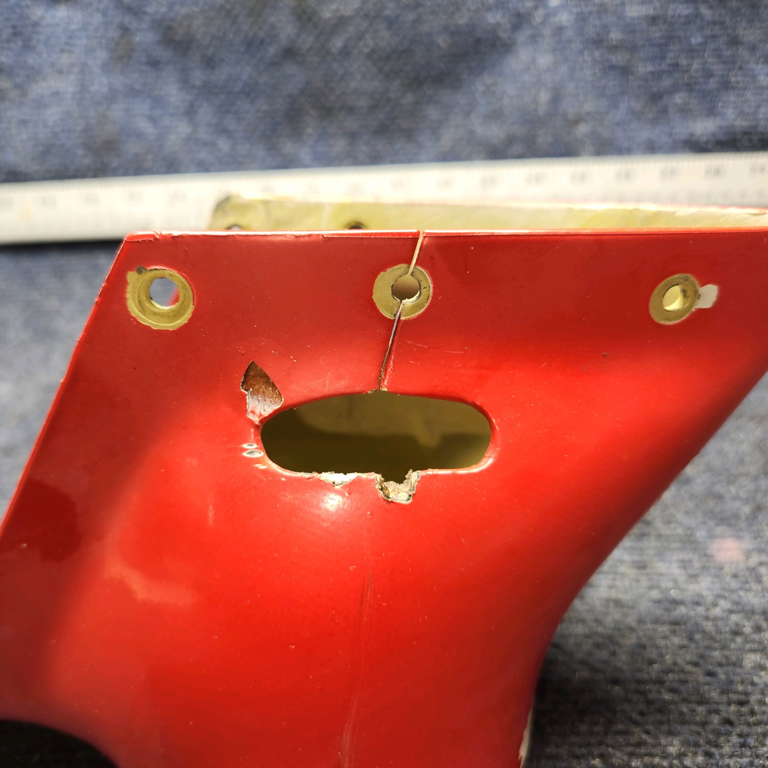 Used aircraft parts for sale, 169-640000-97 Beechcraft A24R Fiberglass Vertical Fin Cap