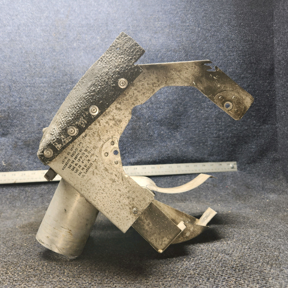 Used aircraft parts for sale, 63616-009 Lycoming PIPER PA28-140 Rear Engine Baffle - RH