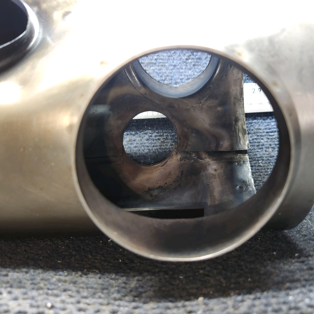 Used aircraft parts for sale, 0550176-37 Cessna 172E Shroud Assy Exhaust - LH