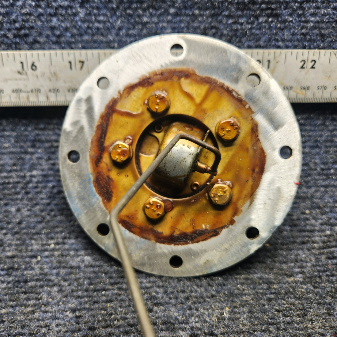 Used aircraft parts for sale, 169-380066-2 Beechcraft A24R Fuel Level Transmitter RH