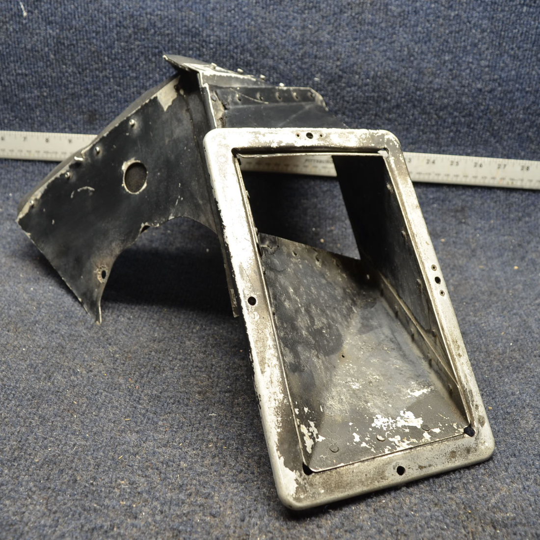 Used aircraft parts for sale, 2455028-1 Cessna 172RG LH REAR AIR FILTER BAFFLE HOUSING