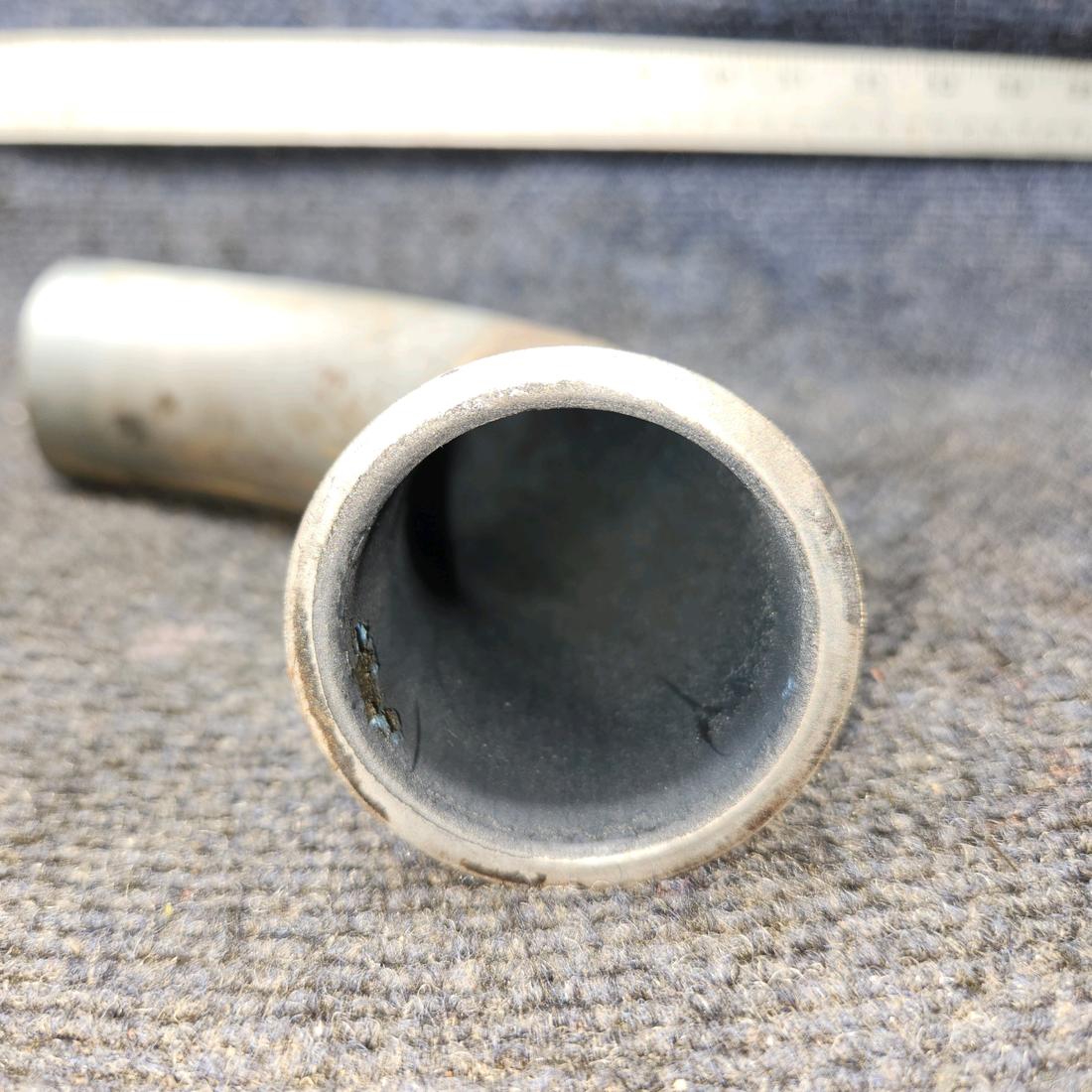 Used aircraft parts for sale, 74084 Lycoming O-320 Piper PA28-161 Intake Pipe  - Price per Each