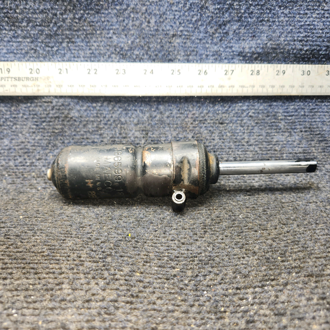 Used aircraft parts for sale, 486599 Maeco PIPER PA28-140 Shimmy Dampener Assembly