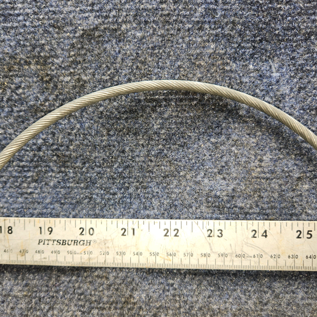 Used aircraft parts for sale, 660190-003 Throttle Control Cable (43 3/4")