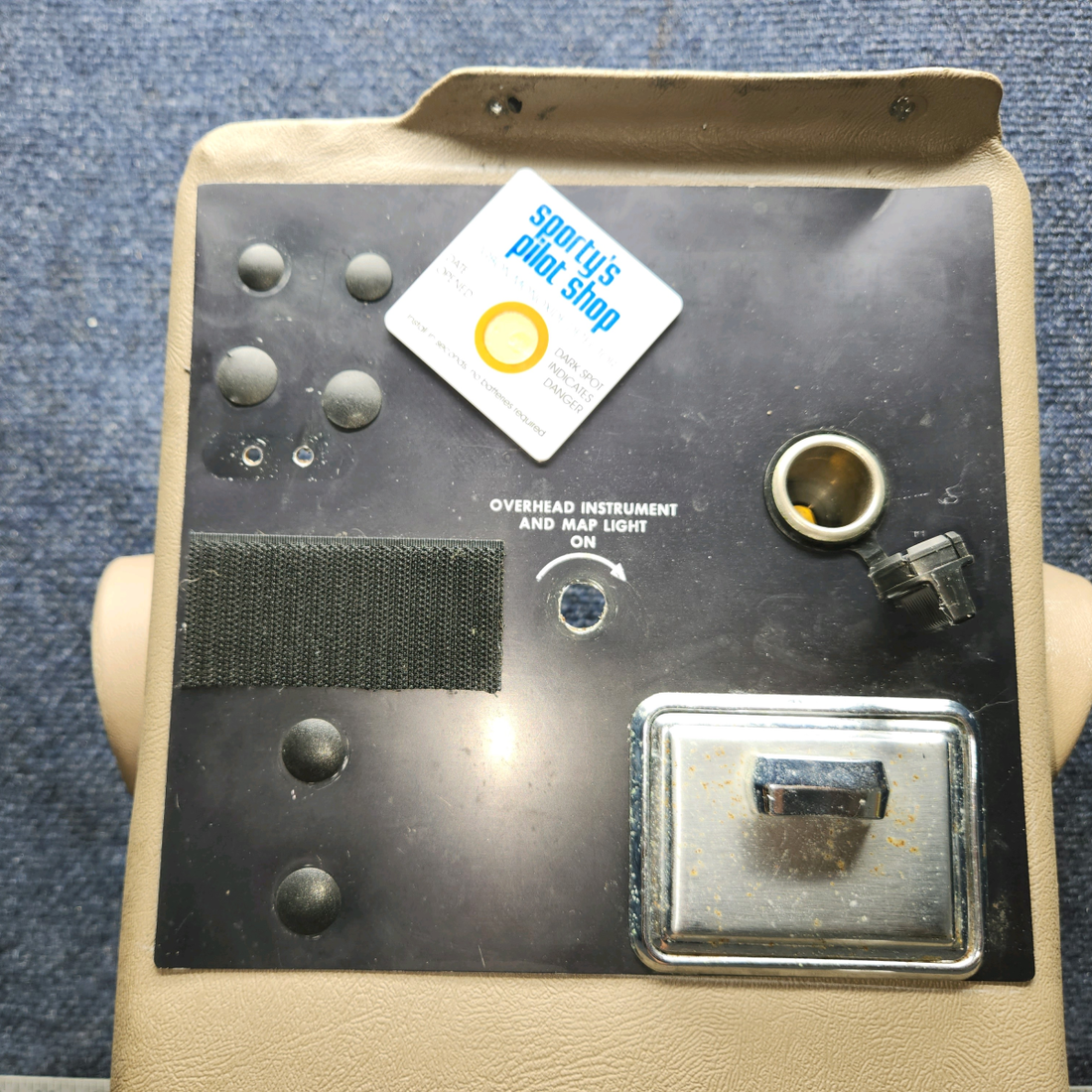 Used aircraft parts for sale, 169-530001-331 Beechcraft C23 SUNDOWNER Cover - Pedastal Skirt