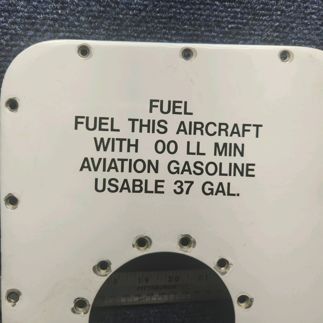 Used aircraft parts for sale, 95-110041-62 Beechcraft F33A DOOR ASSY FUEL ACCESS RH