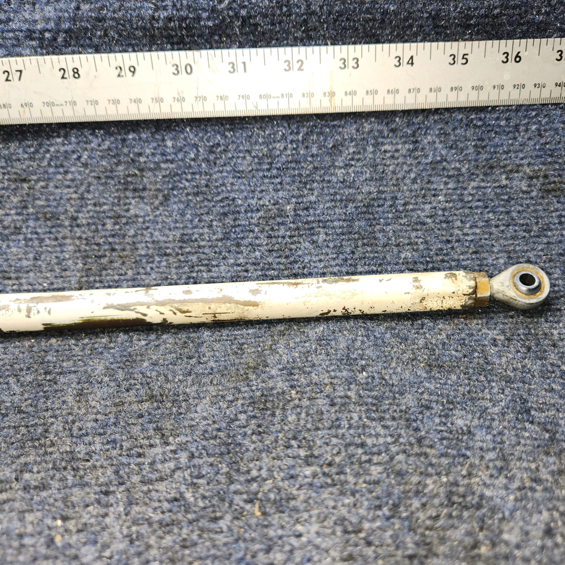 Used aircraft parts for sale, 21109-000 PIPER PA-24-250 Nose Gear Push Pull Rod Assembly