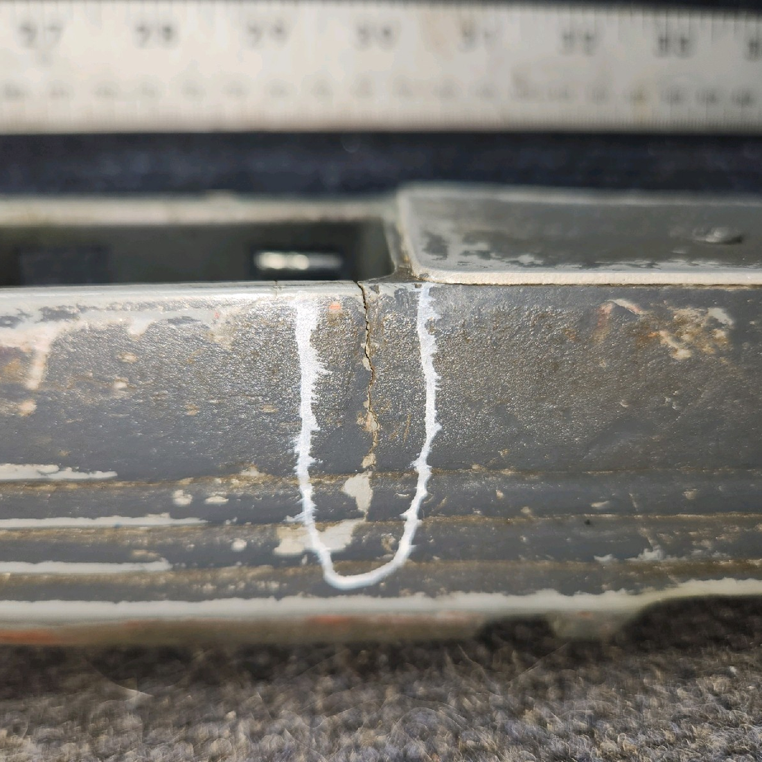 Used aircraft parts for sale, 66710-017 piper PA-28-181 Cabin Armrest Holder Housing