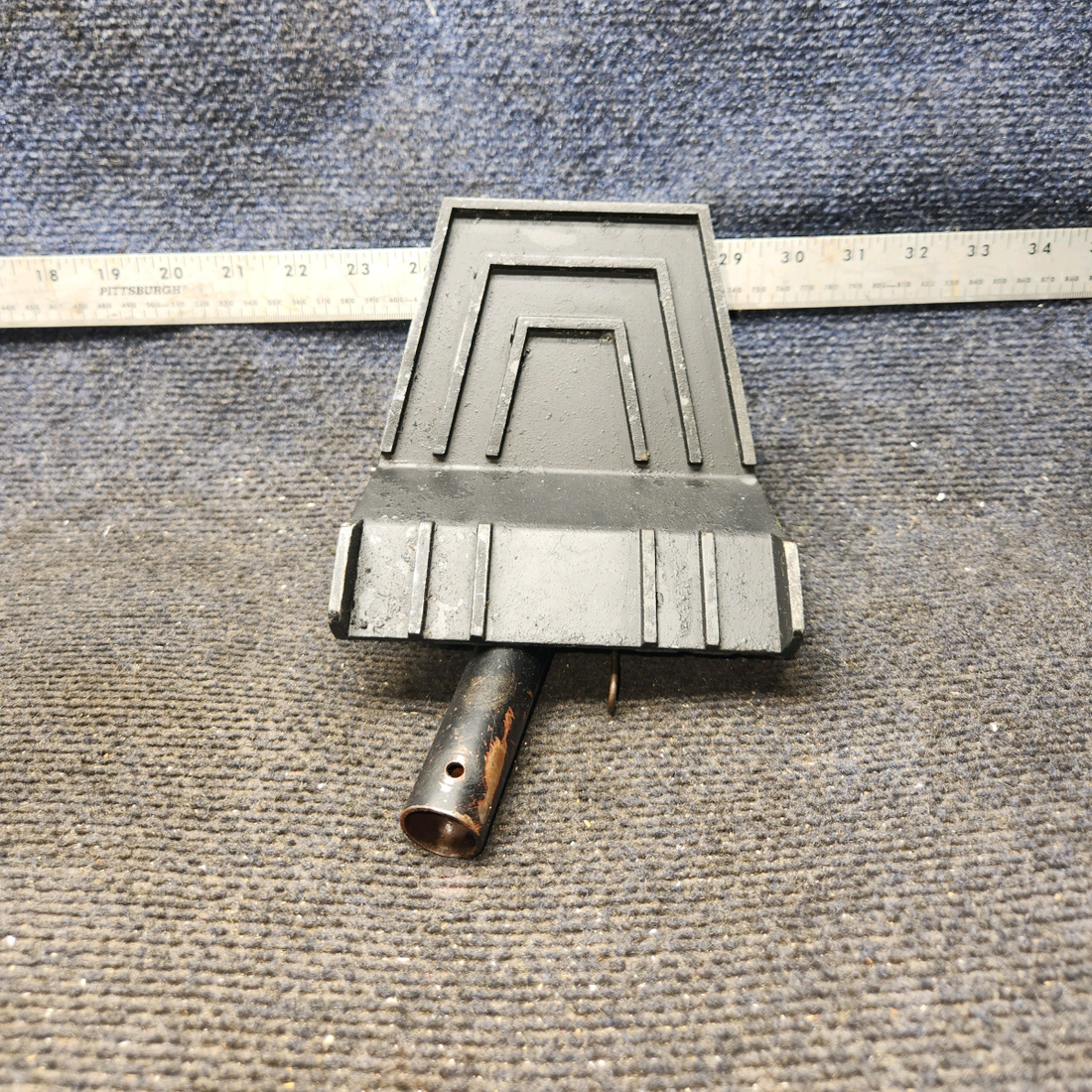 Used aircraft parts for sale, 1460320-1, 0411307, 1460505-1 Cessna 172F Rudder Pedal Spring & Arm