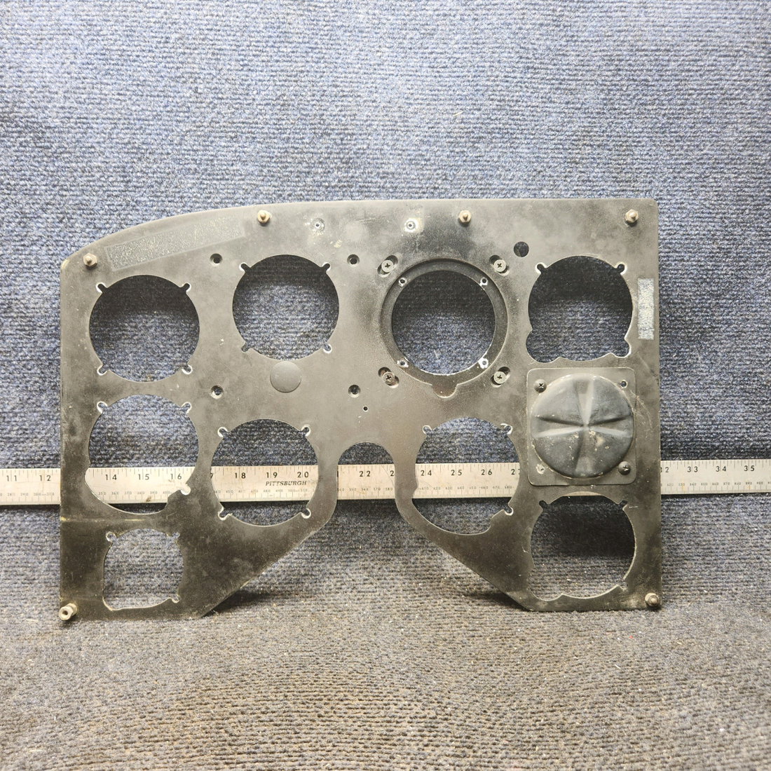 Used aircraft parts for sale, 0513316-3 Cessna 172F Instrument Shock Panel