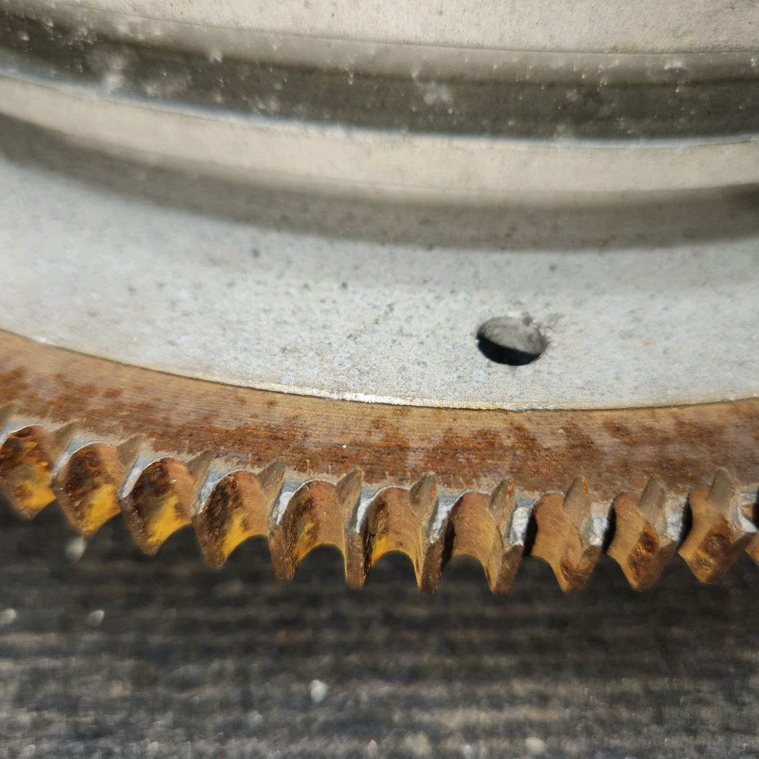 Used aircraft parts for sale, 76628 cessna 172N Starter Ring Gear Assembly