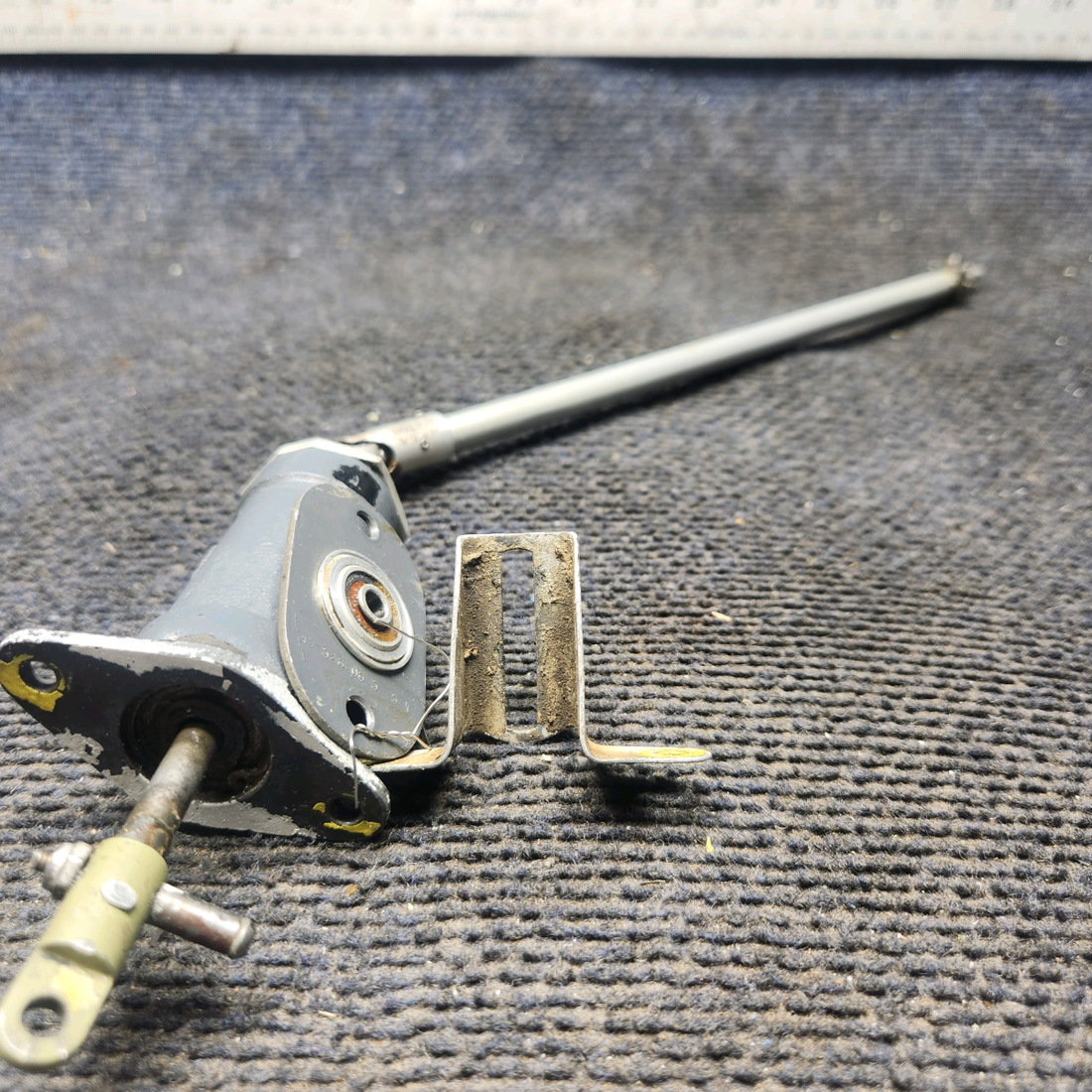 Used aircraft parts for sale, 45-524565-3 Beechcraft 35-33 Elevator Trim Tab Actuator Assembly - LH