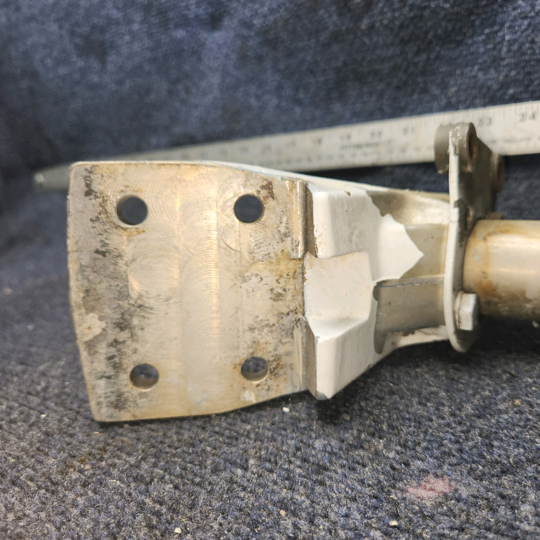 Used aircraft parts for sale, 701042-1 American Gruman A1A AXLE MAIN LANDING GEAR