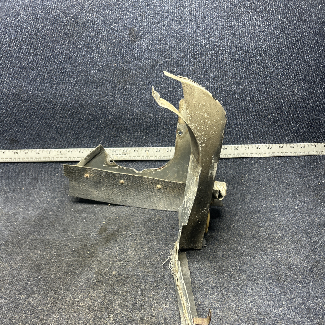 Used aircraft parts for sale, 66722-00 Lycoming O-320 REAR RIGHT BAFFLE