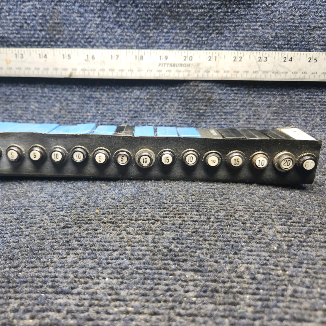 Used aircraft parts for sale, LOT OF WOOD BREAKERS Cessna 182P SOLD AS A SET