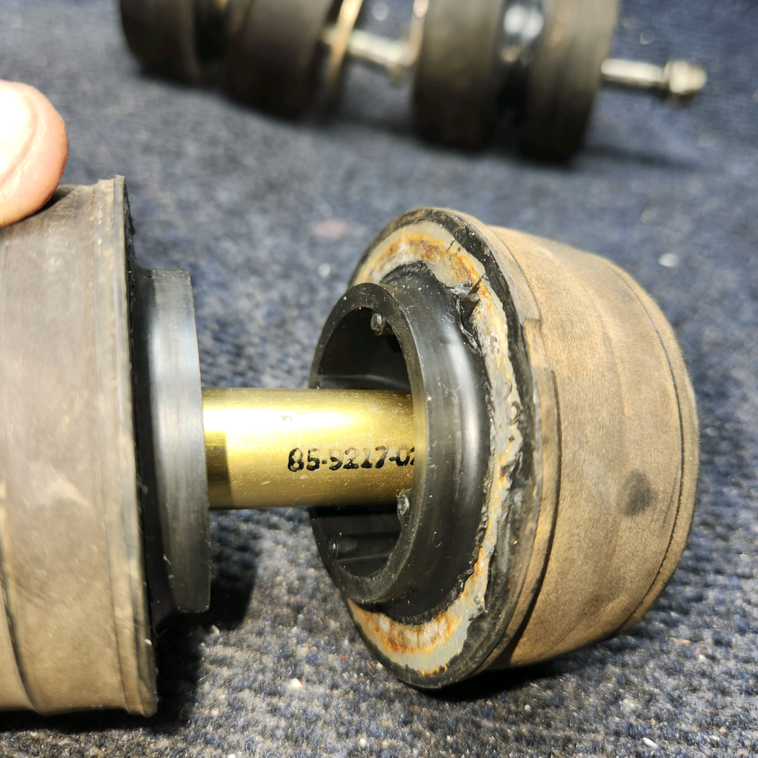 Used aircraft parts for sale, 94011-02, 94011-20 Barry Piper PA28-140 Engine Mounts Set