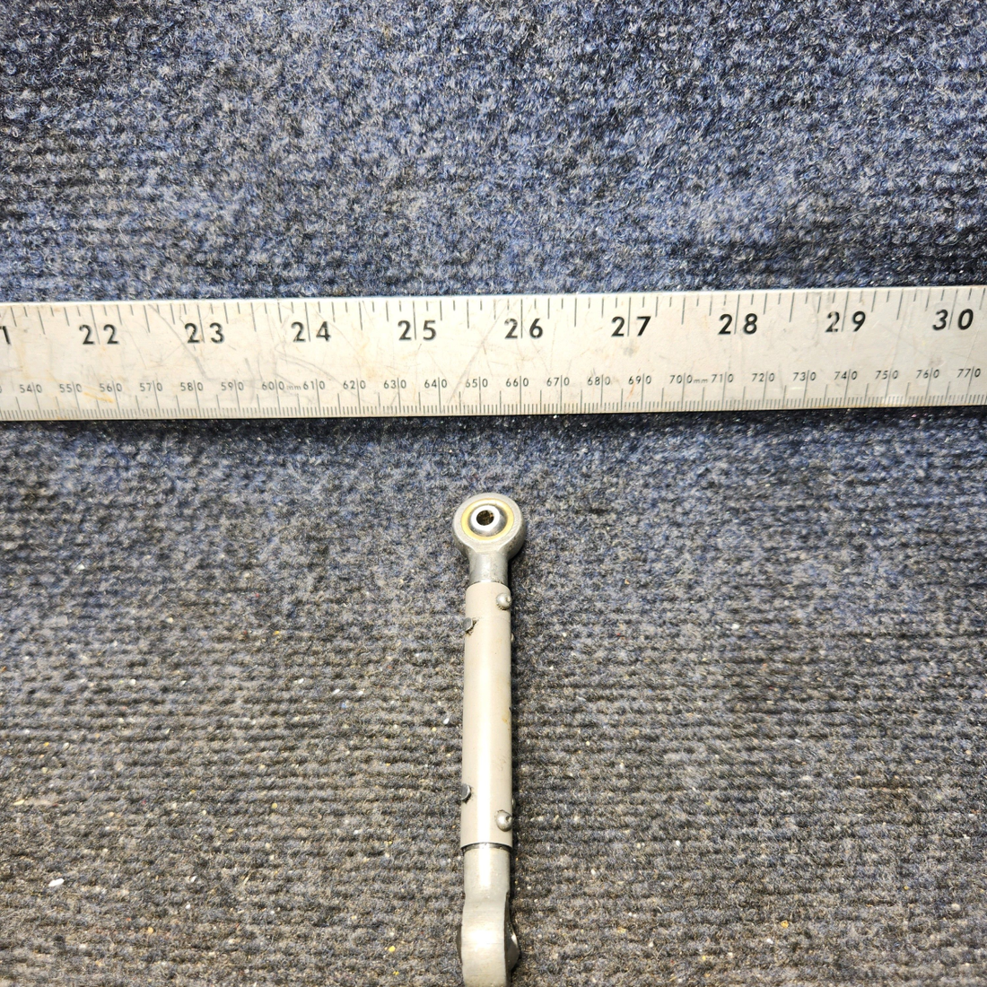 Used aircraft parts for sale, 35-524066-2 BEECHCRAFT F35 Rudder Pedal Push Rod Tube Assembly