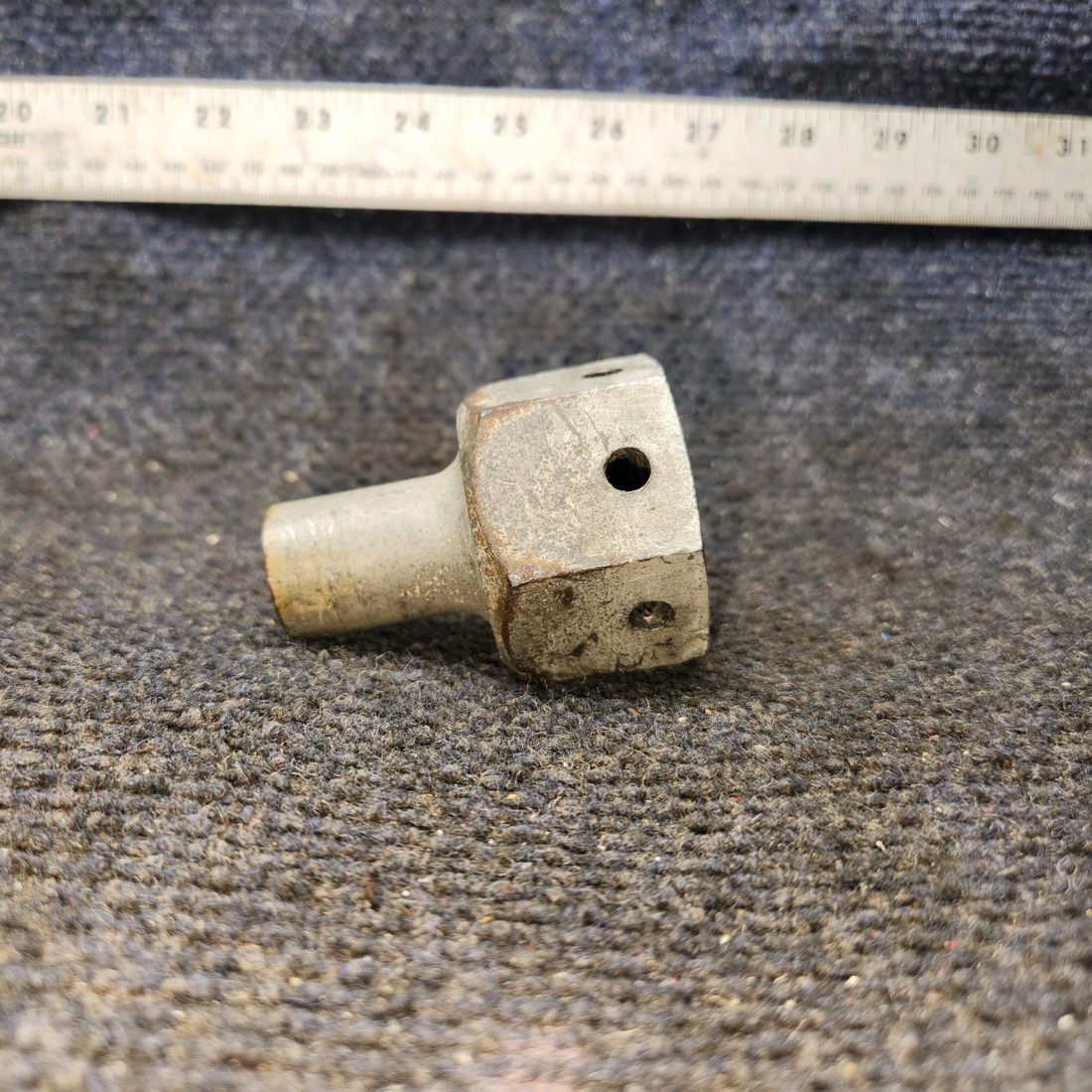 Used aircraft parts for sale, 0441130-2 Cessna 172 Main Gear Axle Fairing Nut (Length: 2.375")