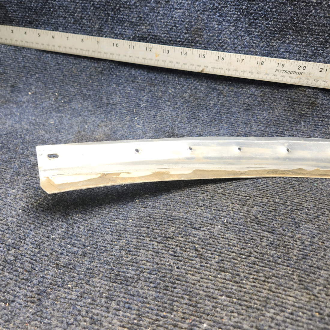 Used aircraft parts for sale, 63070-011 PIPER PA28-140 Outside Windshield Collar - LH
