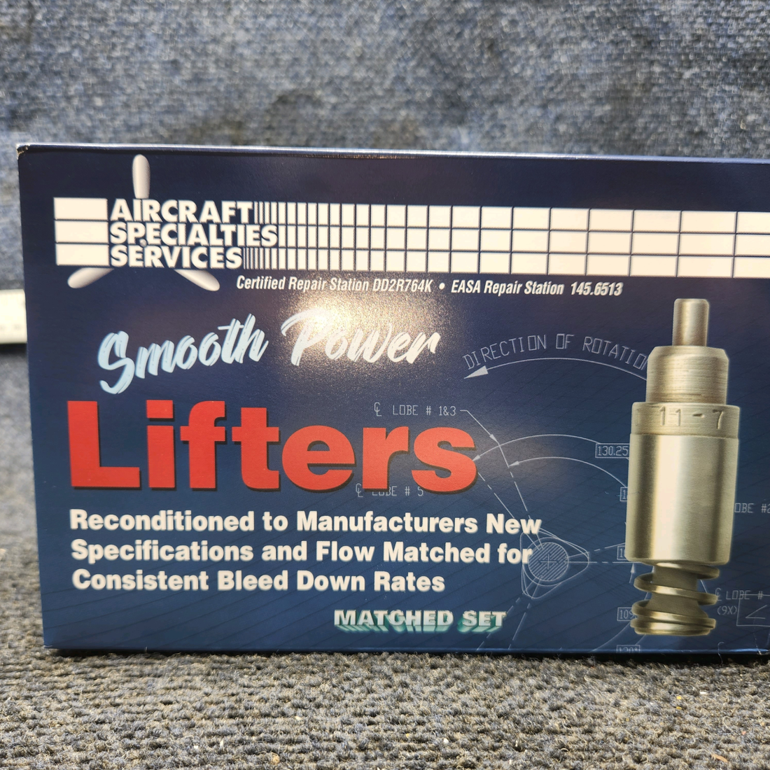 Used aircraft parts for sale, 78290 Lycoming O-320 Piper PA28-140 Hydraulic Plug Assy W/ Sockets Set of 8 with 8130-1