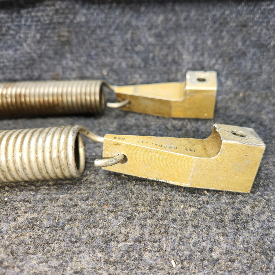 Used aircraft parts for sale, 169-820042-13 , 100942BB608-52 Beechcraft A24R Spring Block Nose Gear Actuators