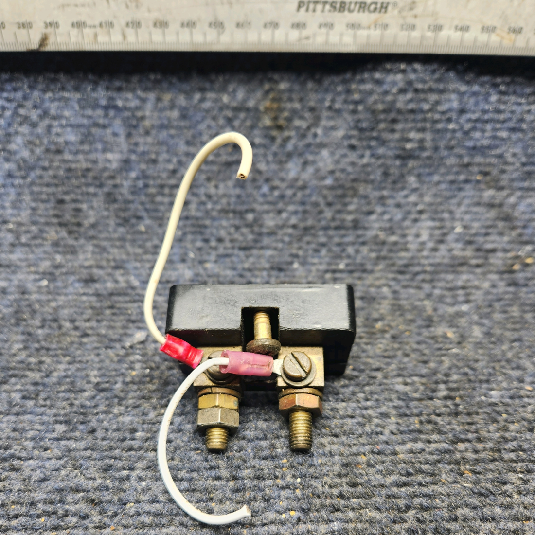 Used aircraft parts for sale, MS91586-3 Beechcraft F33A SHUNT AMMETER
